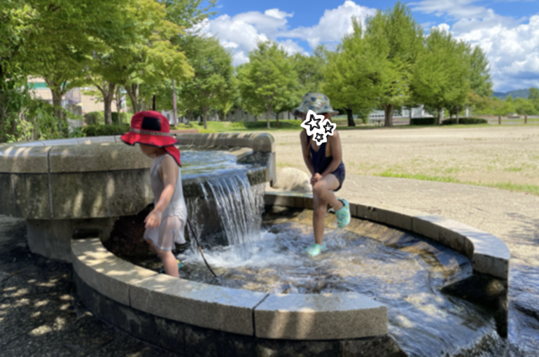 水遊び